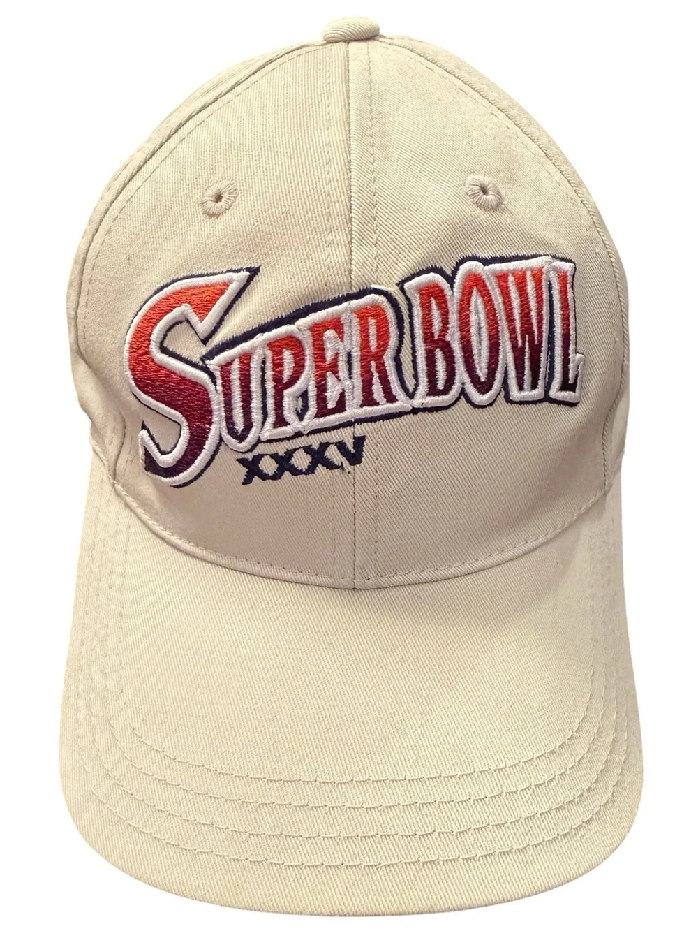 Vintage 2001 Super Bowl XXXV Baltimore Ravens Puma Strapback Hat
